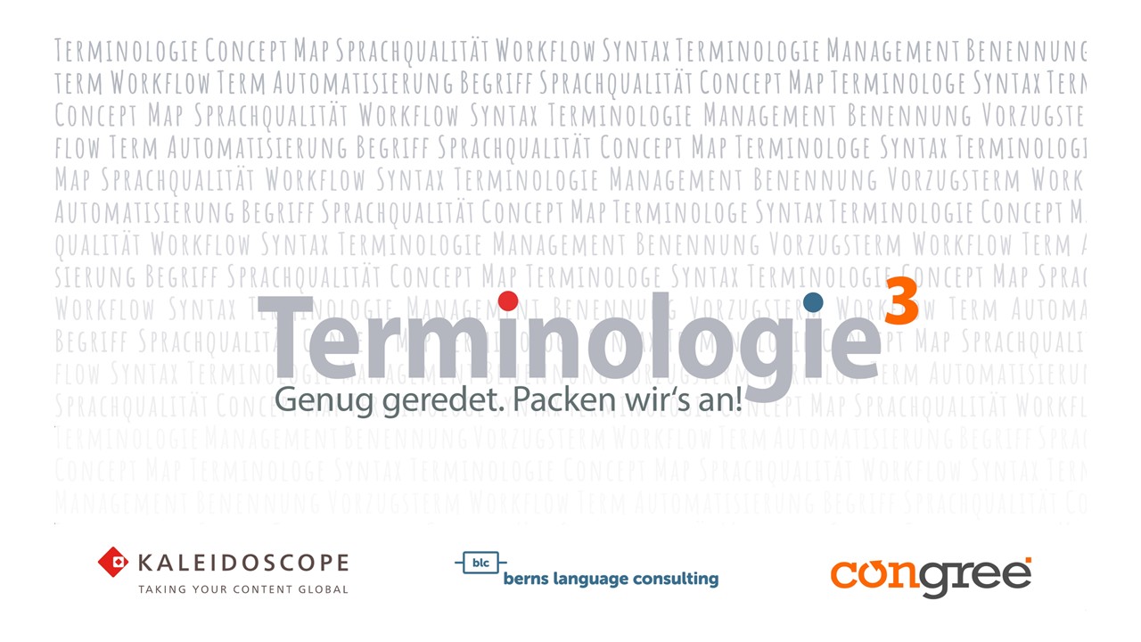 TERMINOLOGIE³ – Aus der Praxis, für die Praxis!