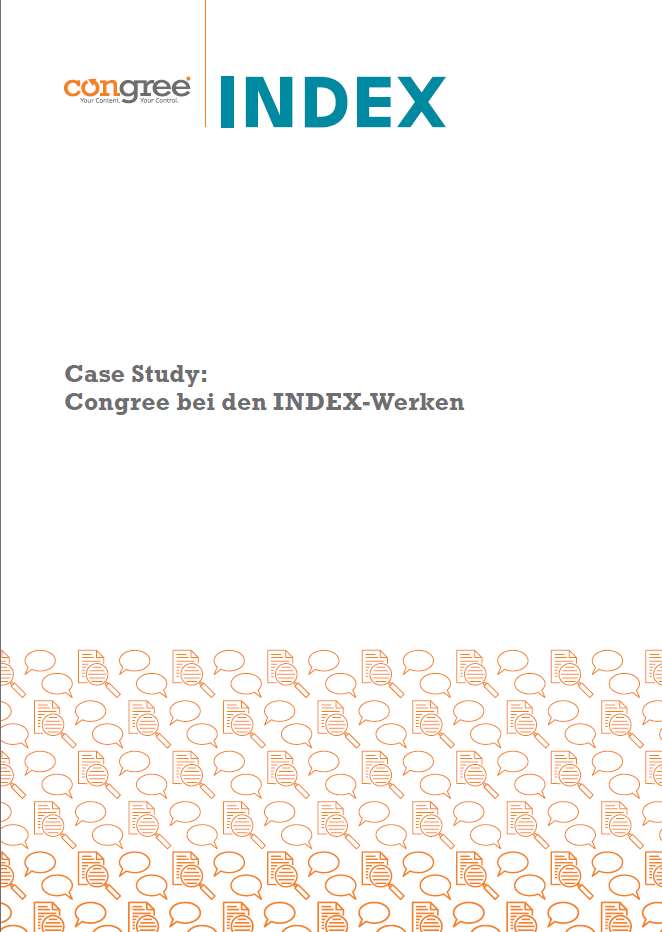 Case Study: Congree bei den INDEX-Werken