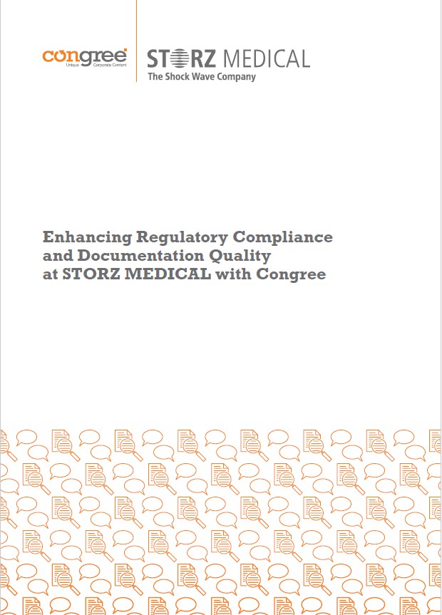 Case Study STORZ MEDICAL - Congree UCC